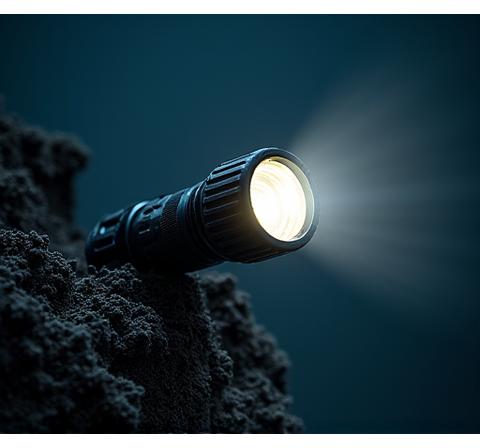 Lampe frontale étanche